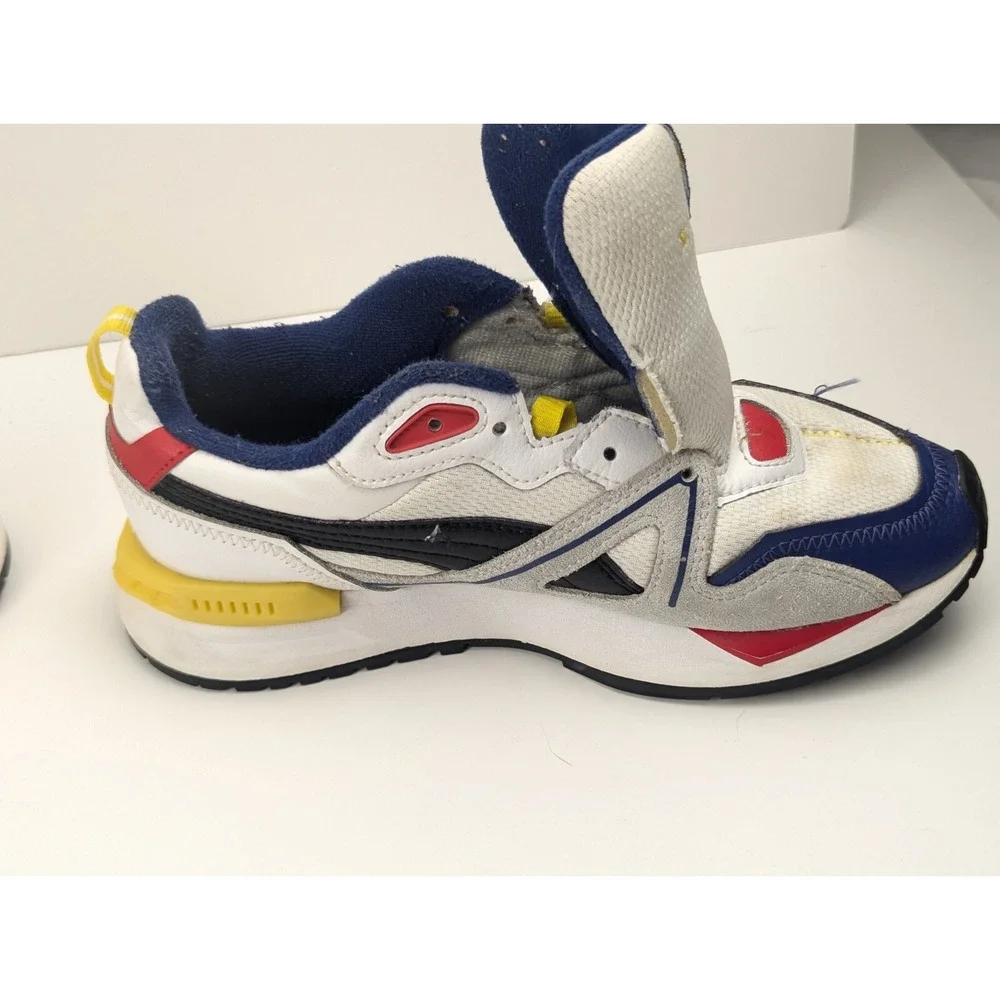 Puma PEANUTS R78 Jr sz 4C 22cm Red Yellow‎ Blue White  375742 01 - Picture 11 of 16
